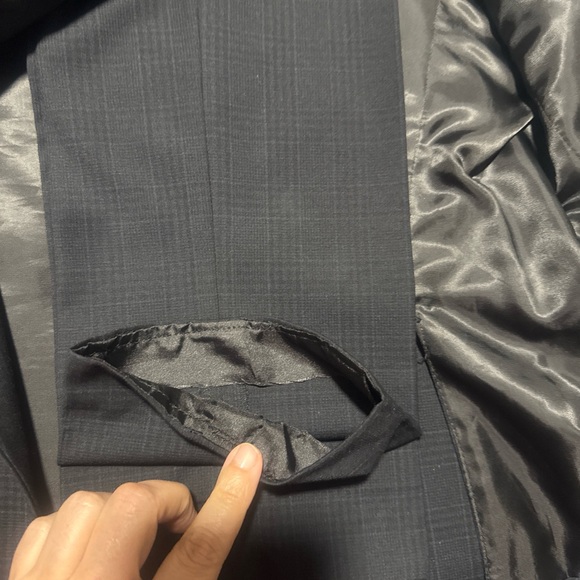 Lauren Ralph Lauren Big Boys Black Suit set Classic for size 14R - Picture 8 of 9